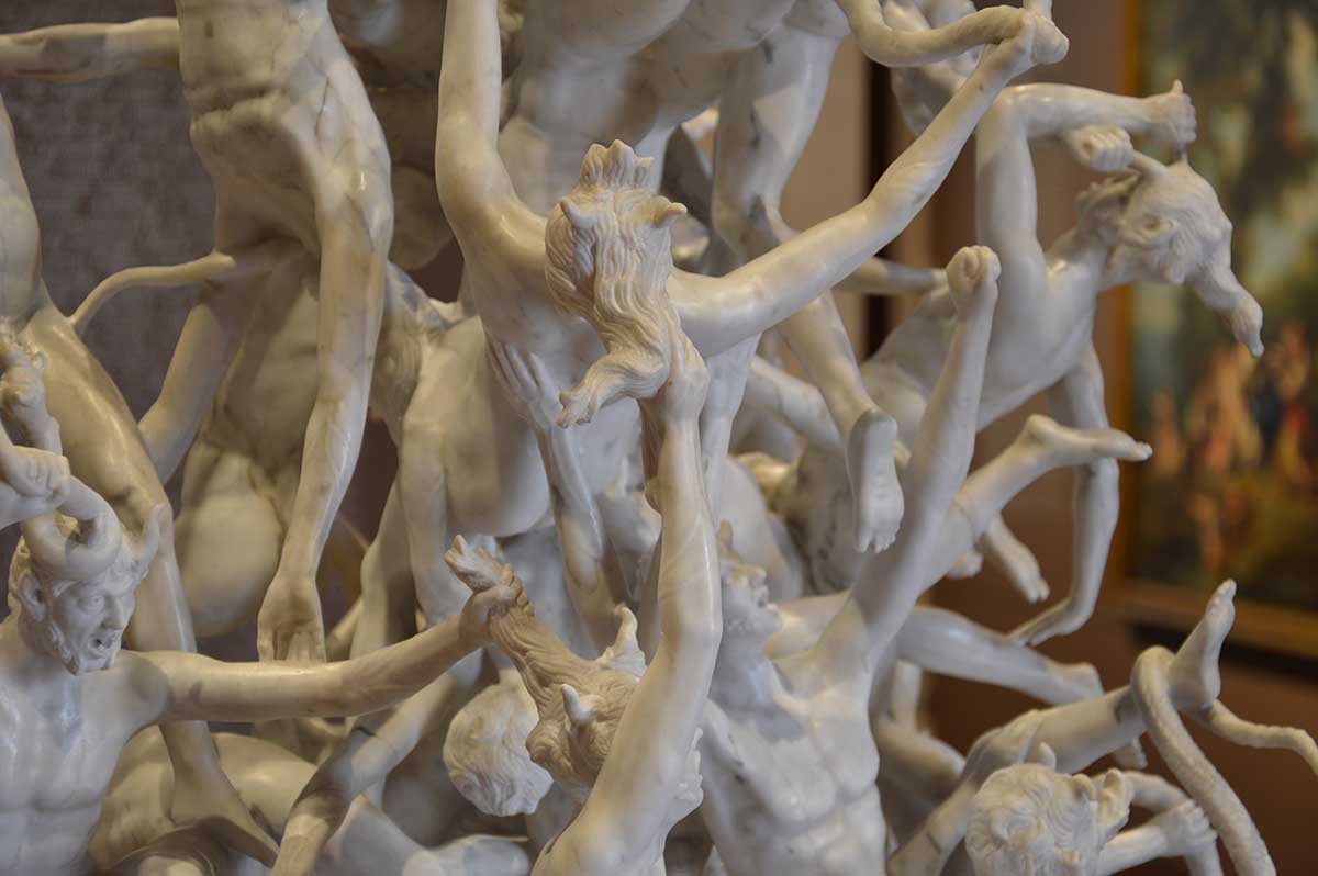 3D scanning Artwork: “The Fall of the Rebel Angels”