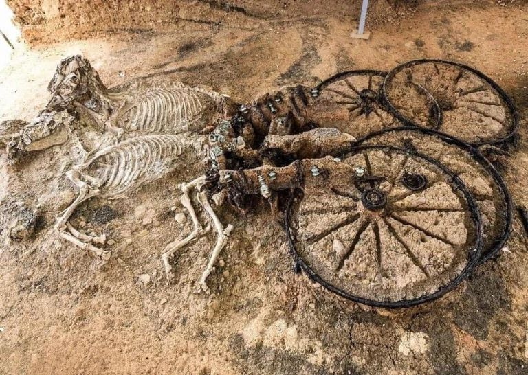 Unveiling the Secrets of Ancient Thrace: Discover the Remarkable 2,000-Year-Old Thracian Chariot in Karanovo, Bulgaria