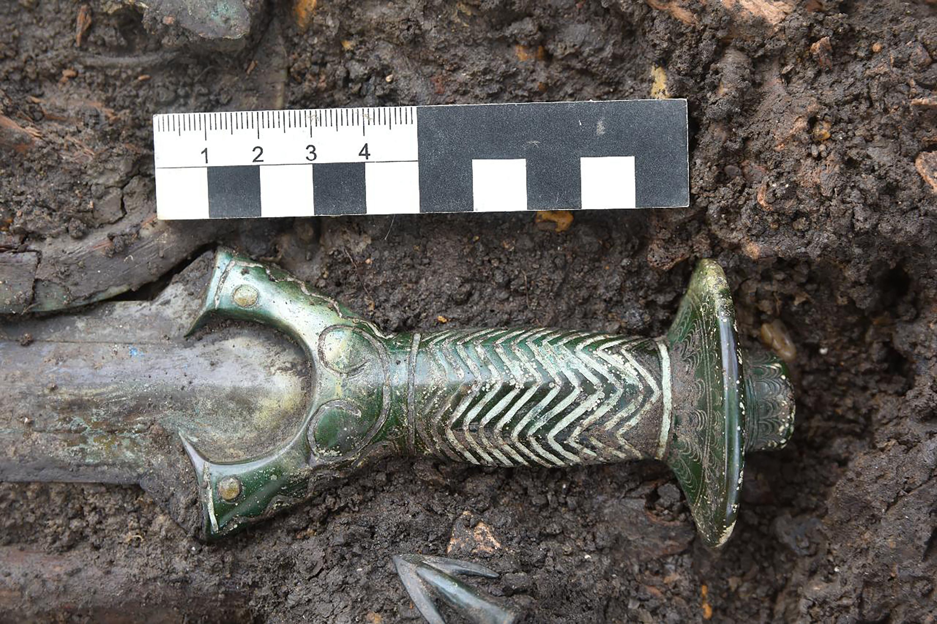 Archaeologists find a 3,000-year-old sword so well preserved it's still gleaming | CNN