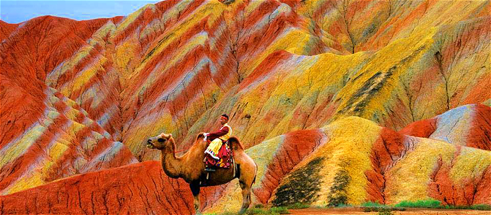 Rainbow Mountain China: Zhangye Danxia Landform Geological Park