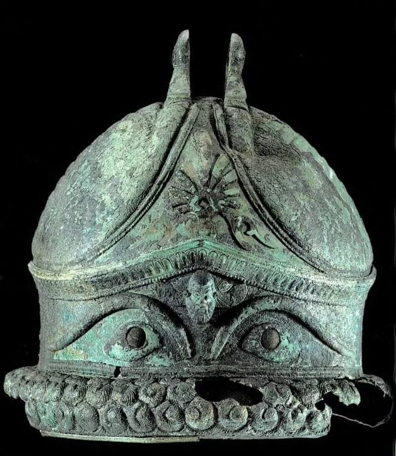 The Bronze Guardian: The Evolution of Etruscan Helmet Design