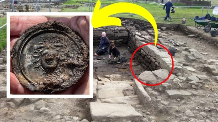 Vindolanda Discovery: 1,900-Year-Old Roman Military Decoration Unearthed