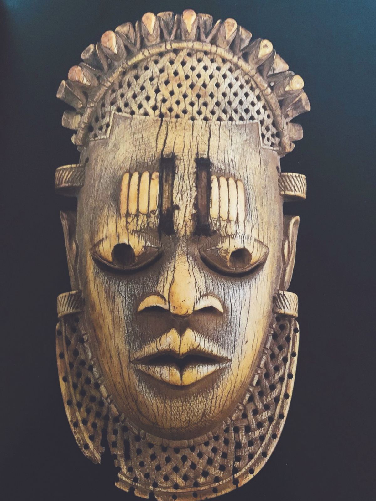 Qatari sheikh's rare ivory mask, stolen from Benin City by the British, is one of five on public display—none in Nigeria