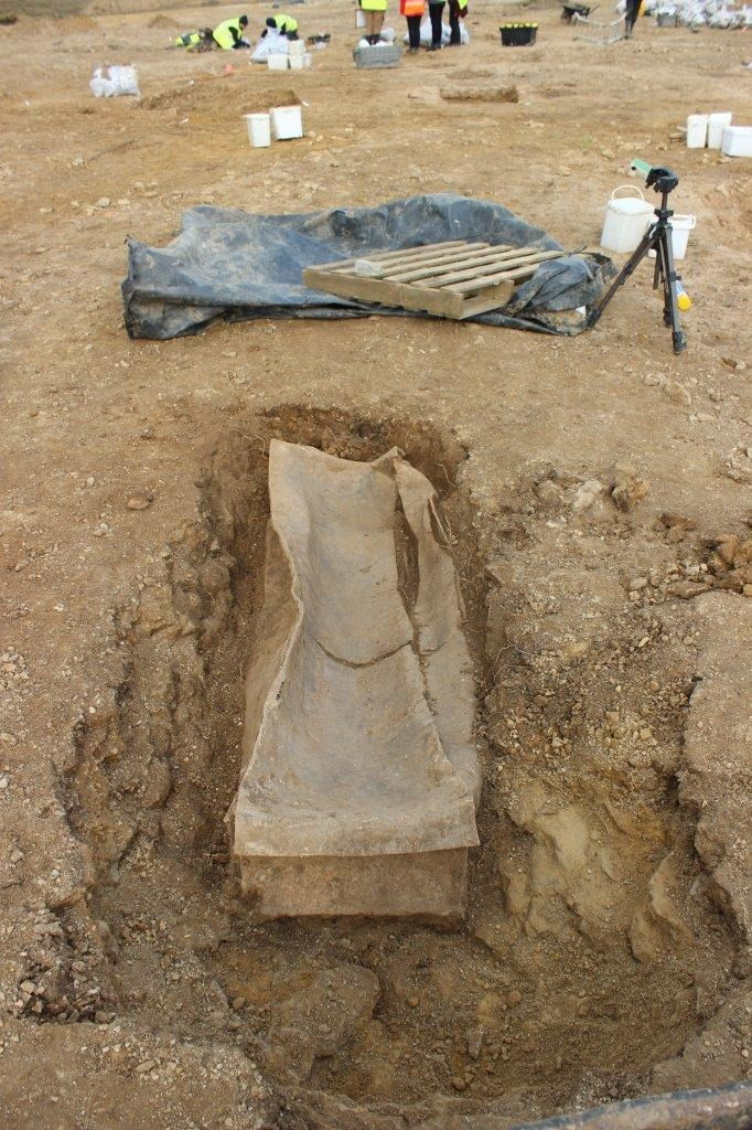 Incredible discovery: 1,600-Year-Old Lead Coffin Discovered in Leeds