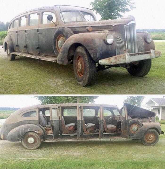 Discover the Vintage Charm of the 1941 Packard 90 Eight-Door Open Top Tour Bus