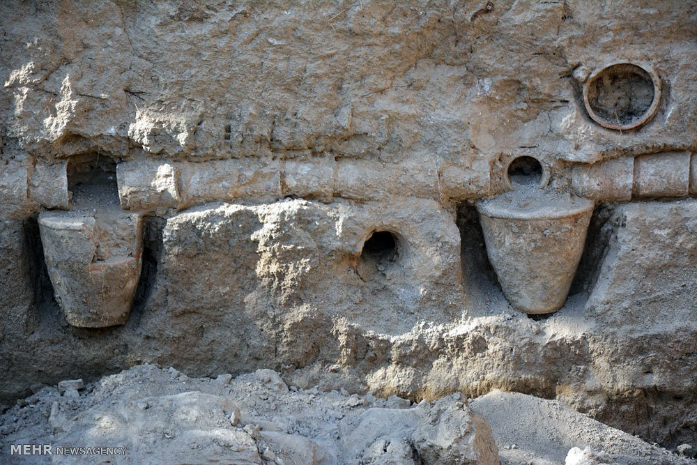 El Imperio Persa Aqueménida: Excavaciones descifran el misterio de un antiguo sistema de canalización en Borujerd