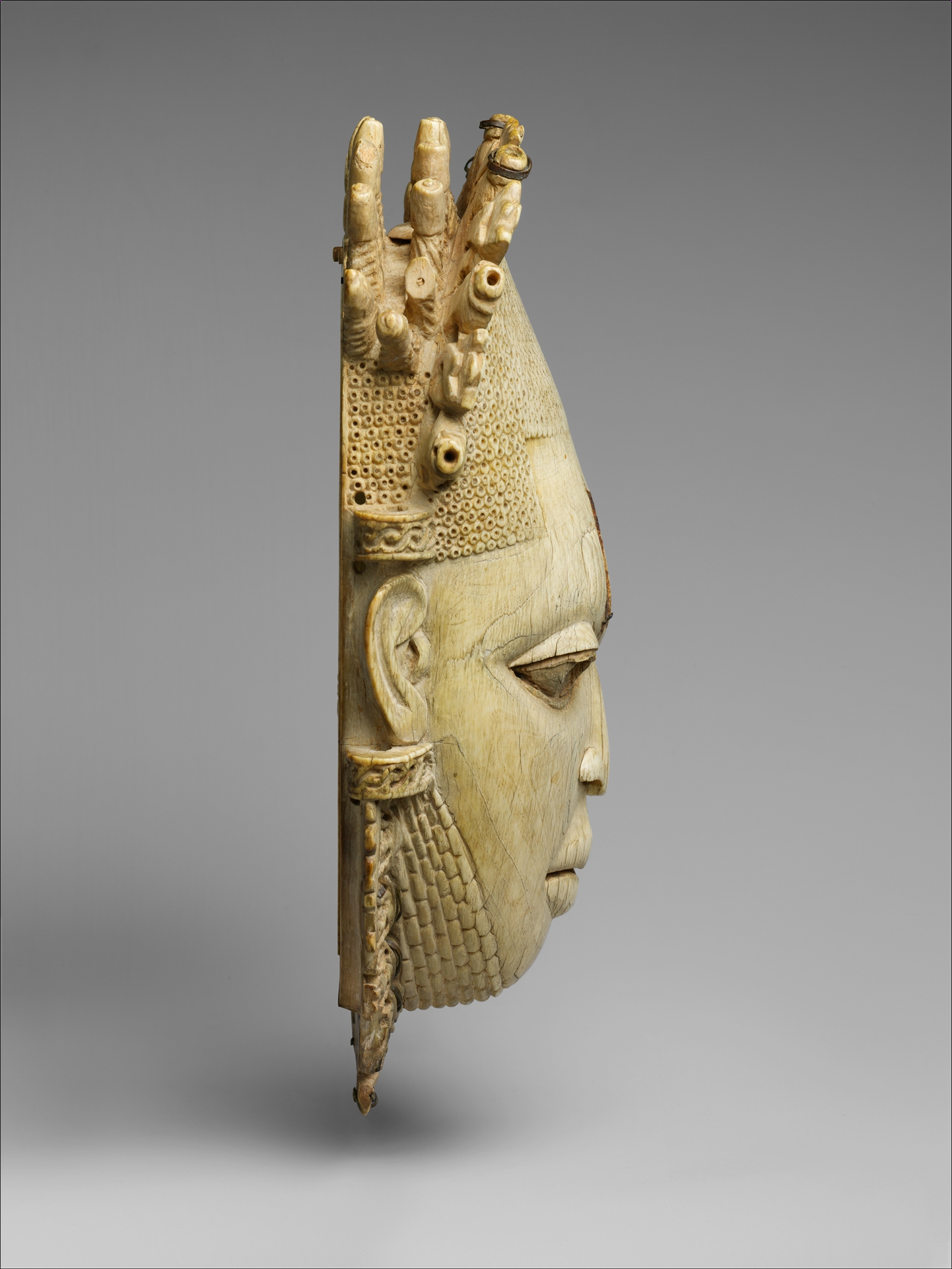 Edo artist | Queen Mother Pendant Mask: Iyoba | Edo | The Metropolitan Museum of Art