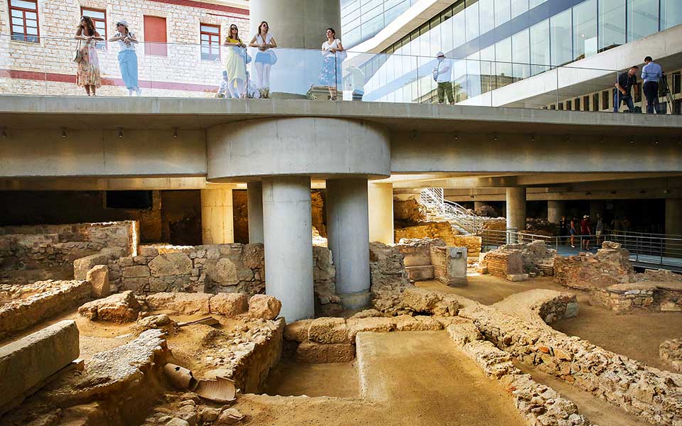 Exploring the Ancient City Beneath the Acropolis Museum - Greece Is