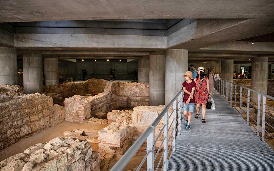 Exploring the Ancient City Beneath the Acropolis Museum - Greece Is