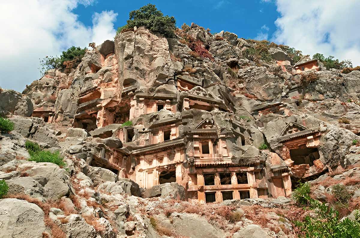 Myra: Lycian Ruins and Enigmatic Tombs Explored