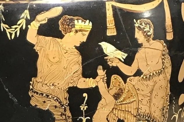 Greek Goddess Aphrodite Was First Mother Caught Spanking Her Child With a  Sandal - GreekReporter.com