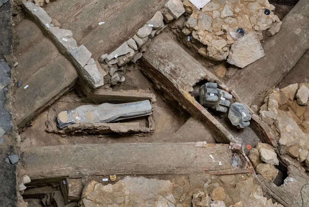 Unraveling the Secrets of the Sarcophagi Found Beneath Notre-Dame Cathedral | Smithsonian