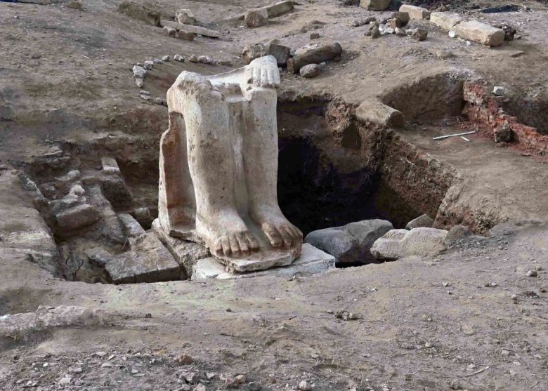 Massive Missing Head of Ancient Ramesses II Statue Uncovered