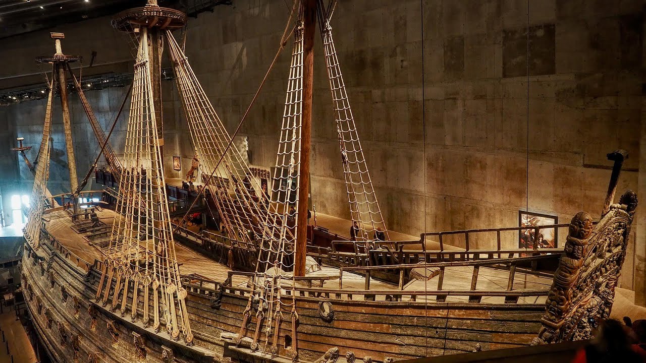 The Raising of the Vasa Warship in Stockholm, Sweden - YouTube