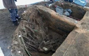 Mass grave of plague victims discovered in Nuremberg may be largest ever found in Europe