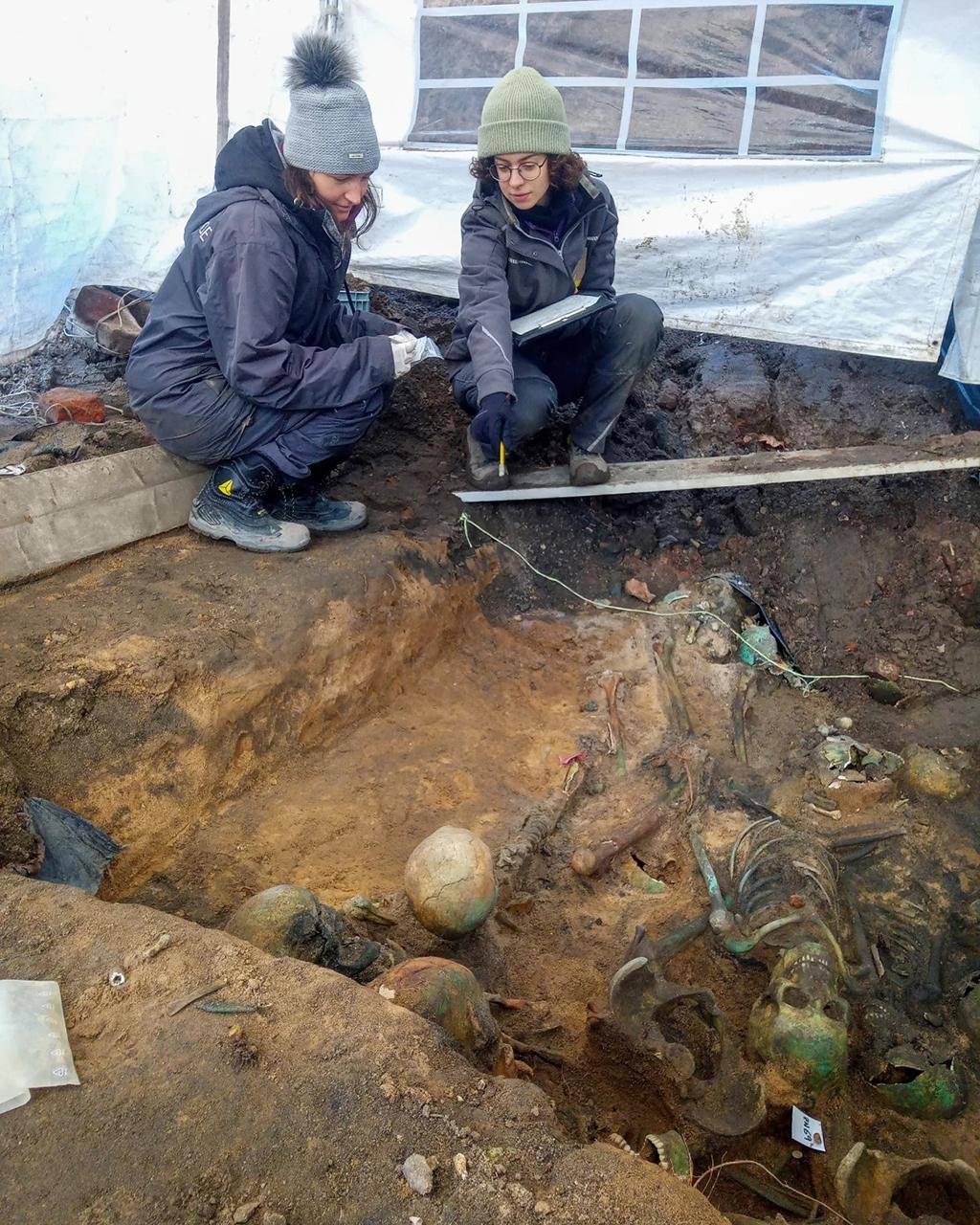 Mass grave of plague victims discovered in Nuremberg may be largest ever found in Europe