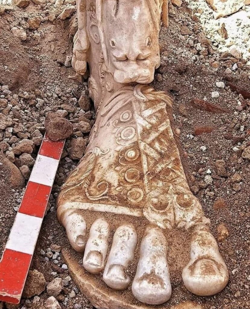 Uncovering the Grandeur of a Roman Emperor: The Remarkable Discovery of the Statue Fragment in Sagalassos