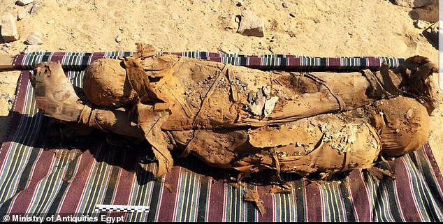 Secrets of an Ancient Tomb: Mummified Mother and Child Discovered Among Egyptian Burials