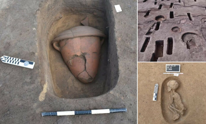 Buried Mysteries: Archaeologists Discover Ancient Tombs in Egypt’s Nile Delta