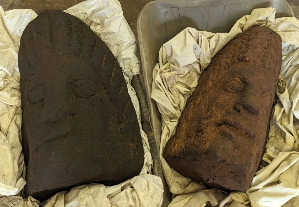 Unlocking the Past: Monumental Roman Heads Discovered in Historic Dig