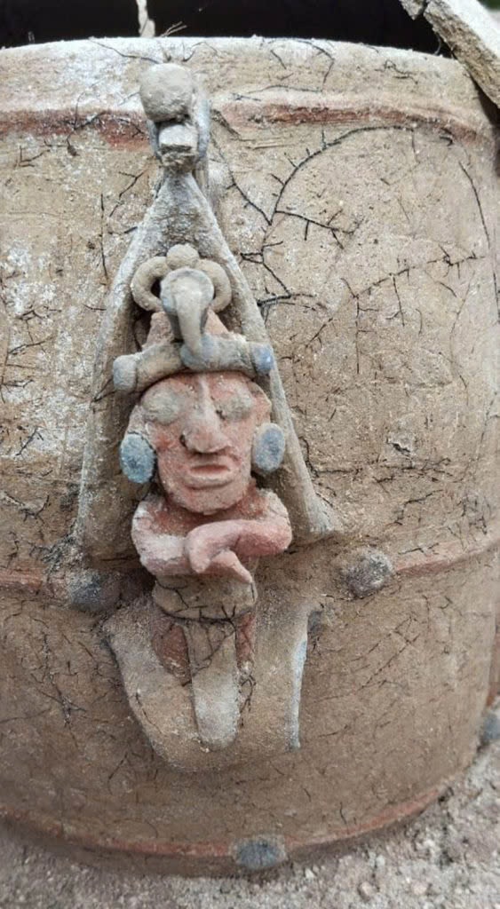 Revealing History: Funerary Urn Featuring Maya Corn God Revealed Amid Maya Train Excavations