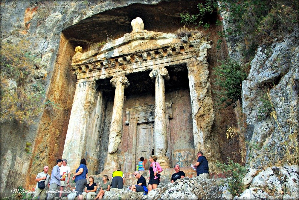 Lycian Tomb viewing in Fethiye | Budget Travel Talk