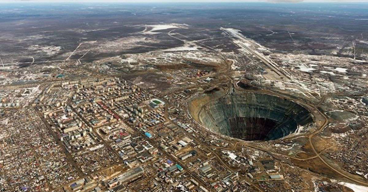 The Mirny Mine: A Giant of the Diamond World