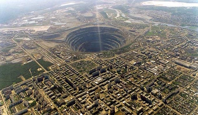 THE AMAZING STORY OF THE MIR DIAMOND MINE