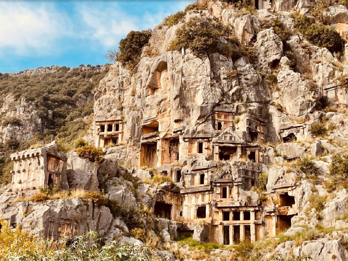 Myra Ancient City - Ruins and Rock Tombs - Demre Antalya