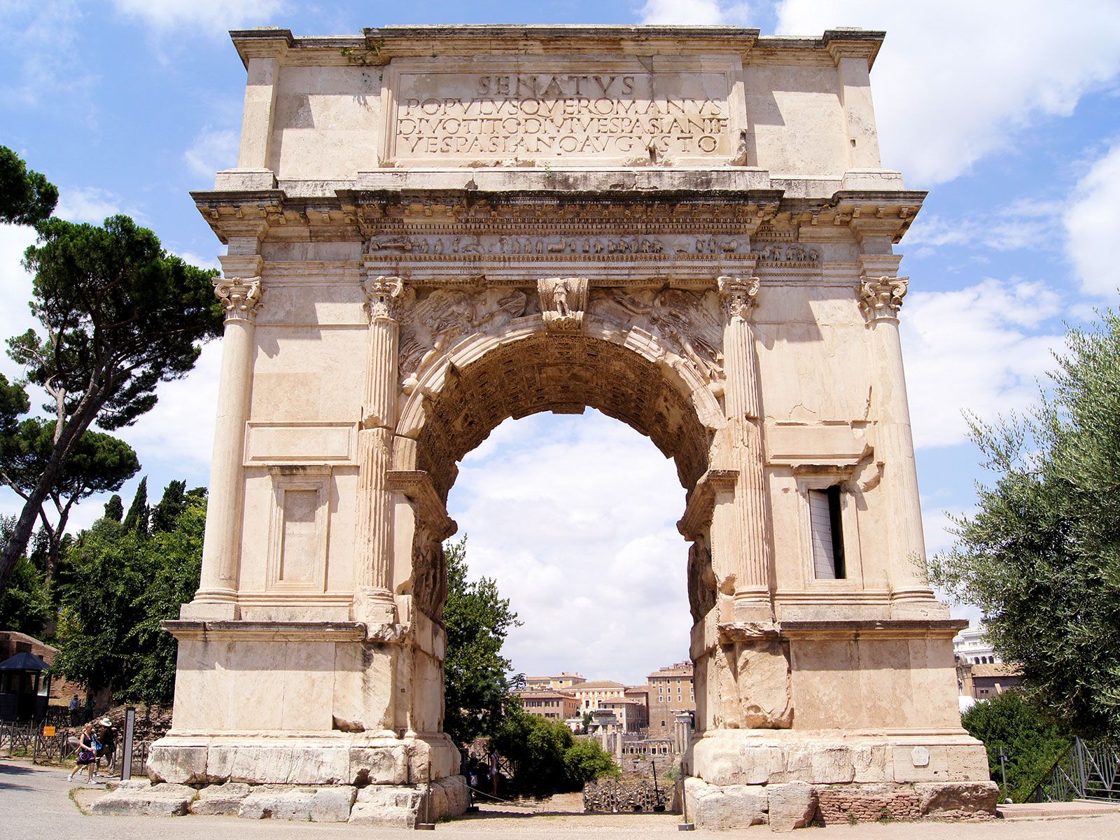 The Arch of Titus: A Monument to Roman Triumph