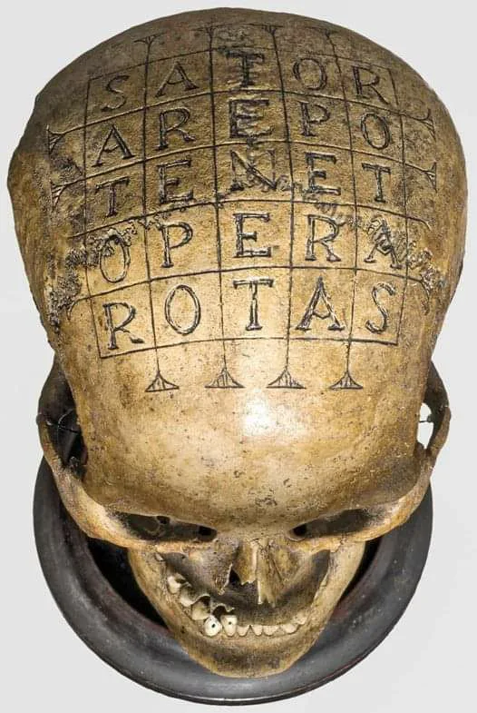 The Magical 16th Century German Oath Skull - Trowel & Brush