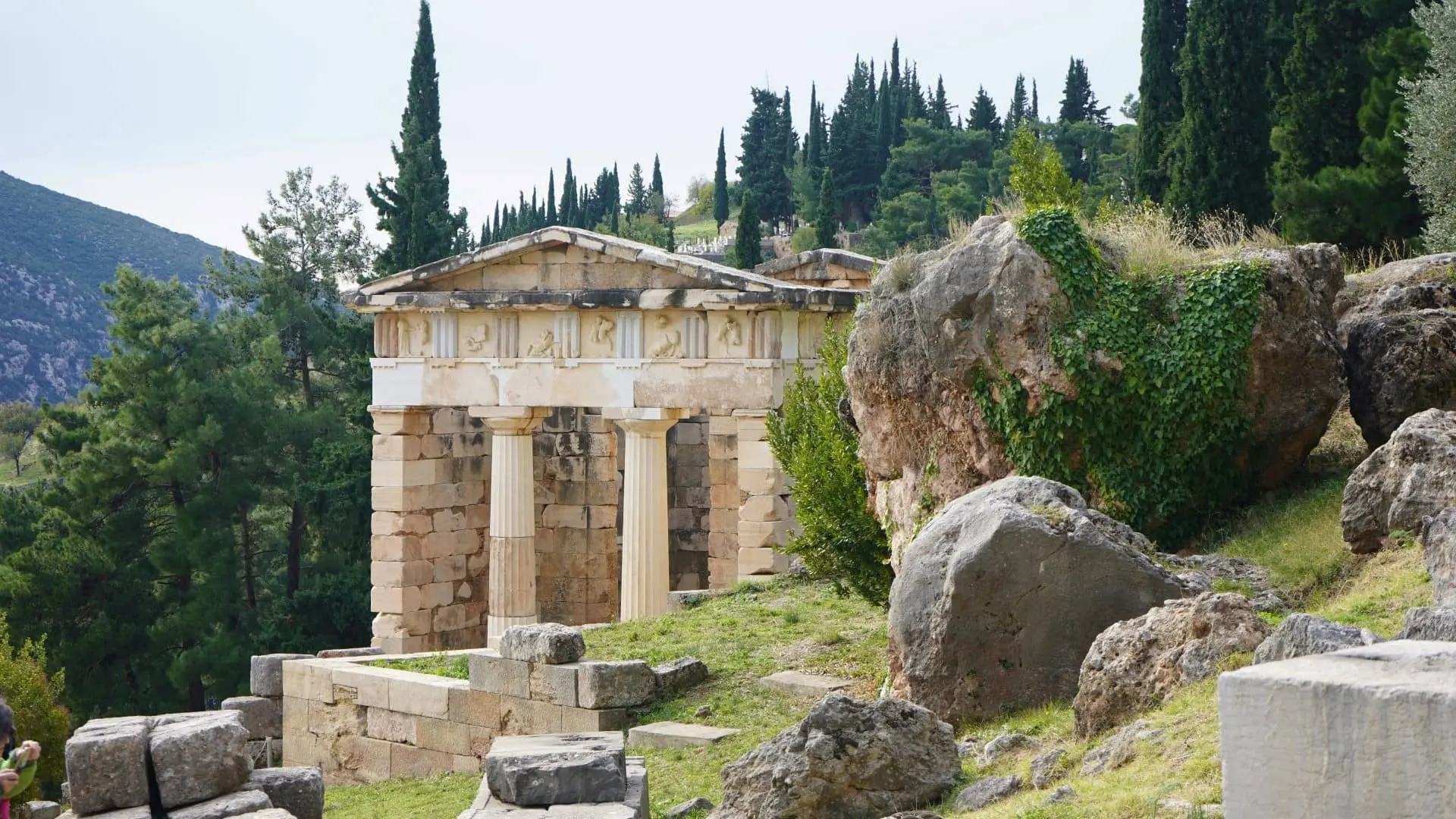 The Athenian Treasury at Delphi: A Testament to Ancient Greece