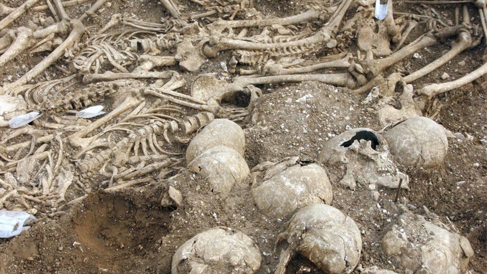 Grisly Discovery: 51 Beheaded Viking Warriors Unearthed in Ancient British  Execution Pit - History