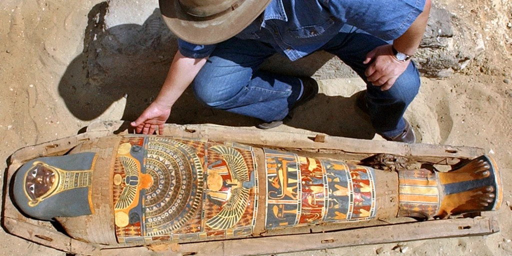 Discovering a 2,300-Year-Old Egyptian Sarcophagus: A Journey Through Time