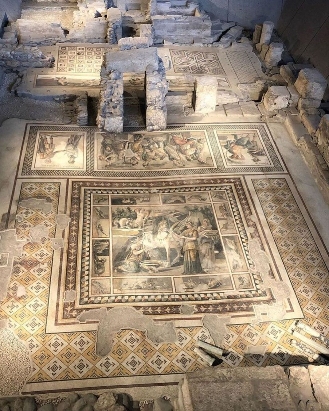 The World’s Largest Roman Mosaic: A Hidden Gem in a Hotel