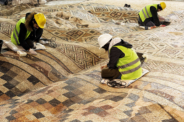 The Rippled Roman Mosaic of Antakya: A Timeless Masterpiece Unearthed