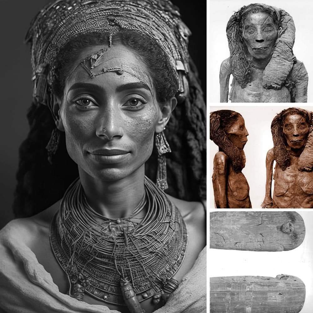 ArchaeoHistories on X: "The Preserved Presence of Lady Rai: Glimpsing Into the Lives of Ancient Egypt's Elite - The mummy of Lady Rai is a remarkable archaeological treasure that has captivated researchers