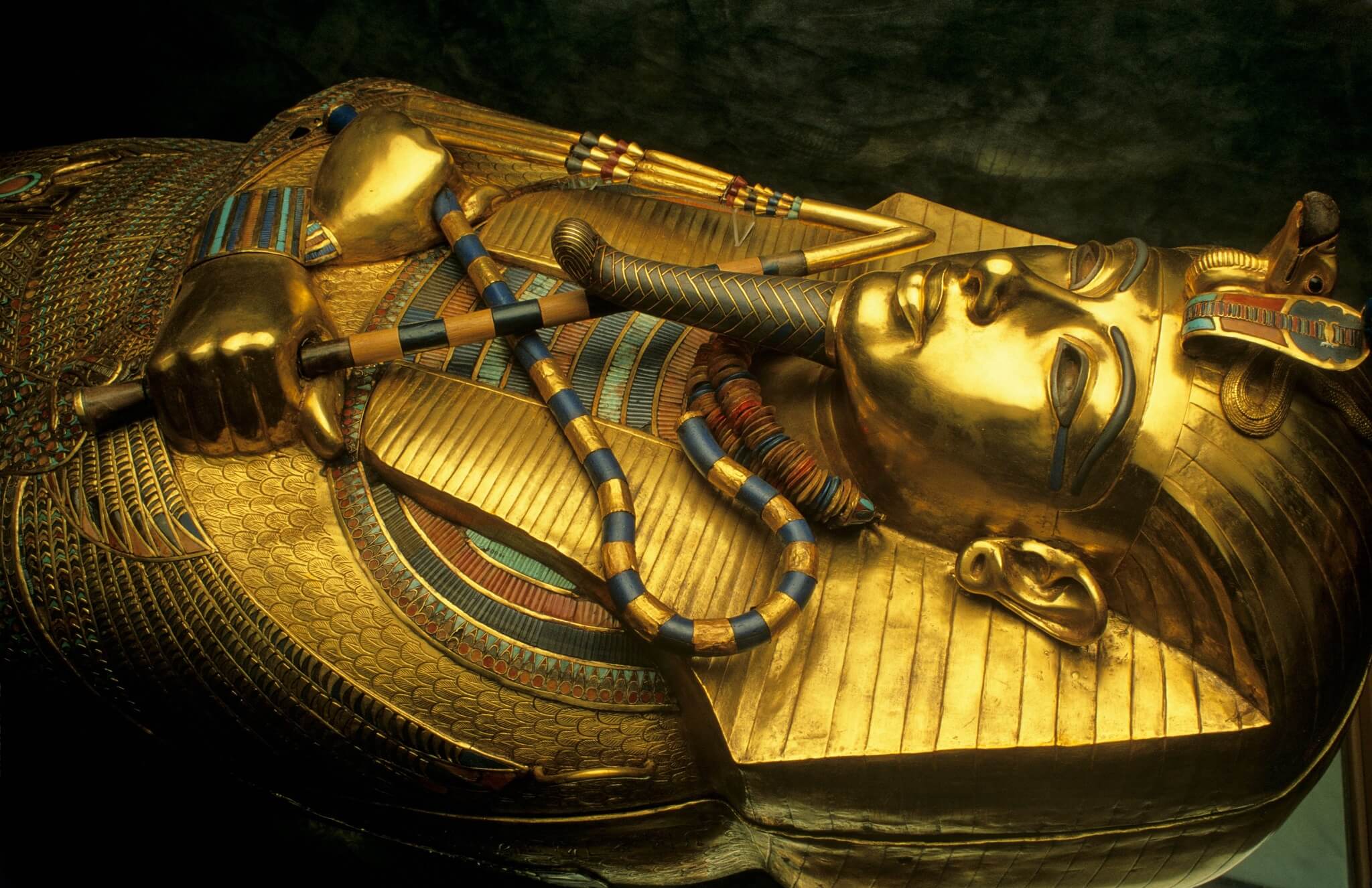 Innermost Gold Coffin of Tutankhamun - Egypt Museum