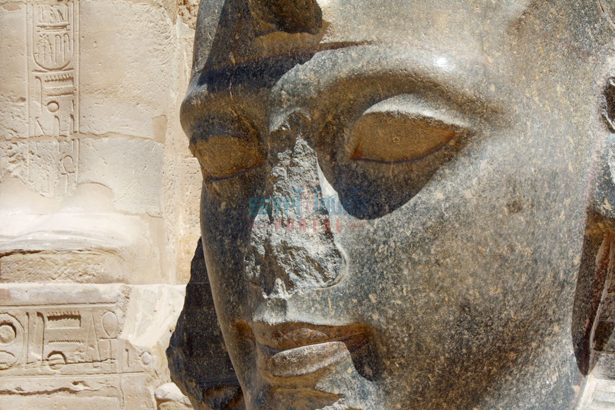 The Colossal Statue of Ramses II at Luxor Temple