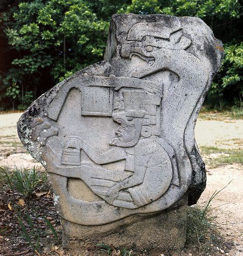 Olmec Monument 19-La Venta - Graham Hancock Official Website