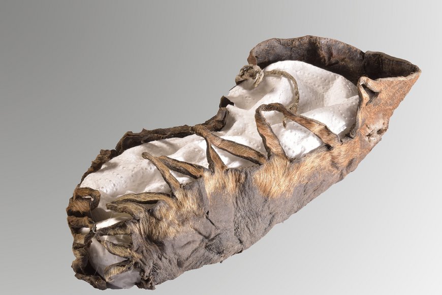 Extremely well-preserved 2000-year-old child's leather Shoe Discovered  During Archaeological Mine Excavations - Arkeonews