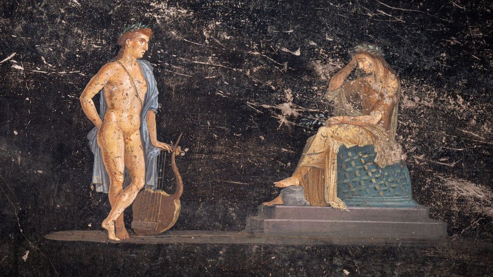 Pompeii: Những bức tranh mới ngoạn mục được tìm thấy tại thành phố cổ