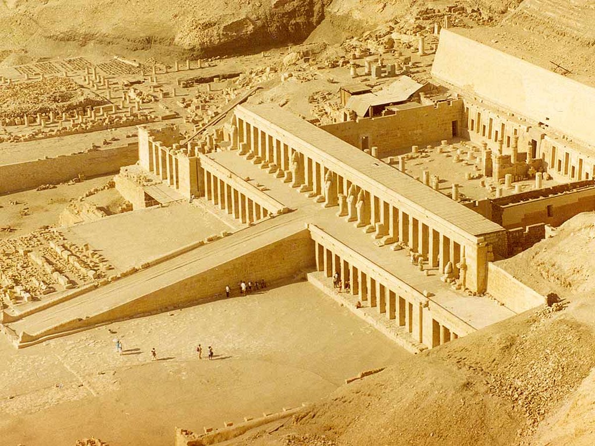 The Temple of Hatshepsut - World History Encyclopedia