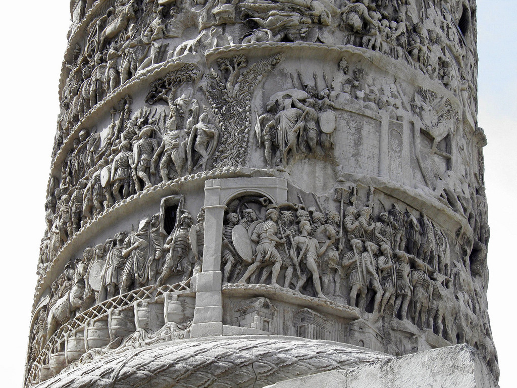 The Towering Tribute of Rome: The Column of Marcus Aurelius and Faustina