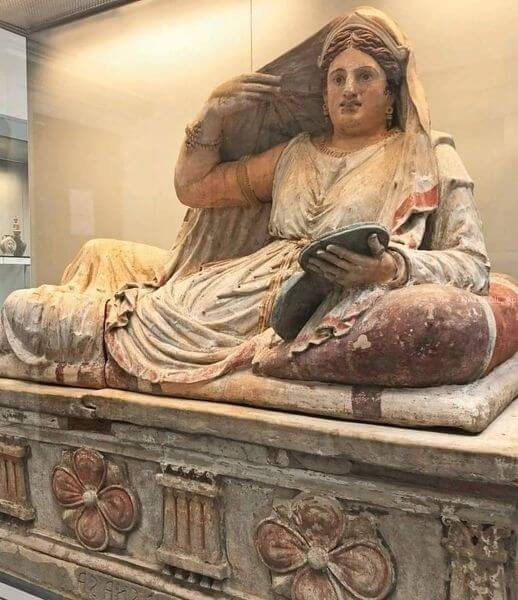 The Timeless Elegance of Etruscan Art: The Sarcophagus of Seianti Hanunia  Tlesnasa