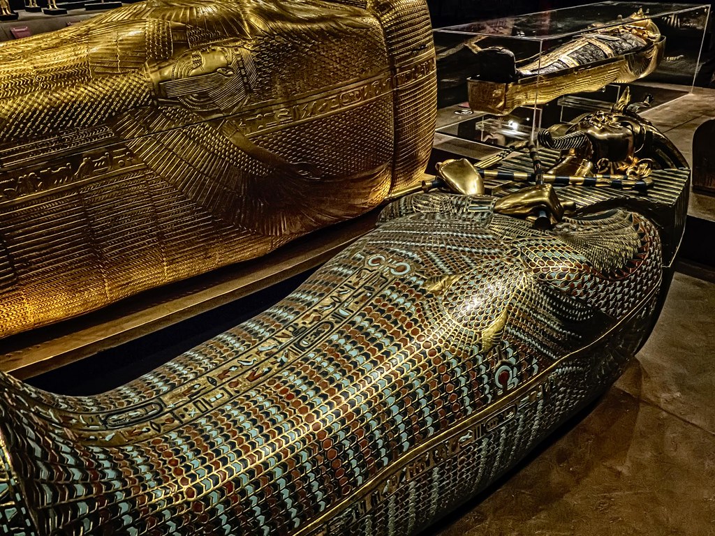 King Tutankhamun's first inner coffin New Kingdom 18th Dyn… | Flickr