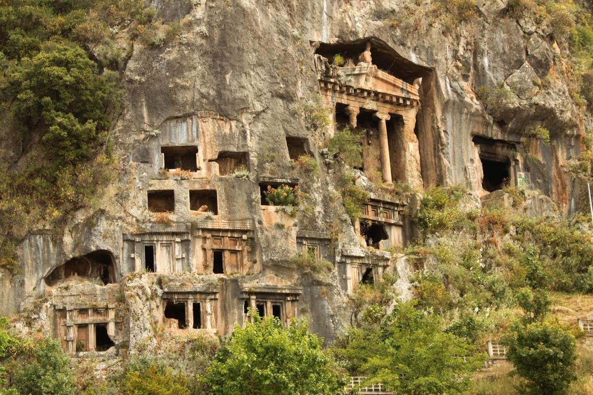 Fethiye Lycian Rock Tombs (Tomb of Amyntas) - AccessTravels