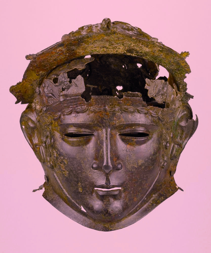 Roman Relic Revealed: The Enigmatic Ribchester Helmet Unearthed -  Archaeological art