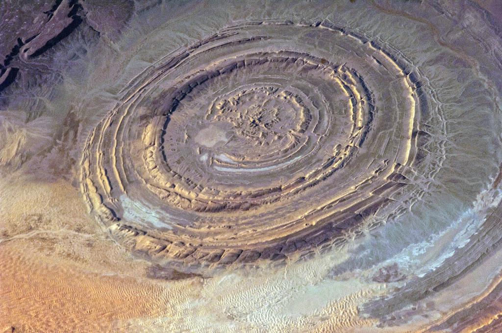 Richat structure, Mauritania : r/Africa