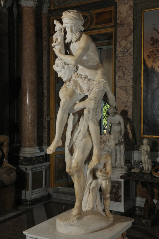 Aeneas, Anchises and Ascanius - Bernini Gian Lorenzo